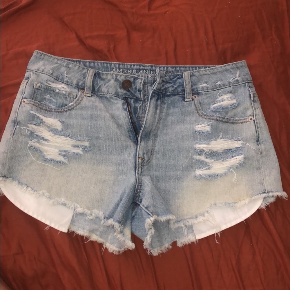 American eagle jean shorts